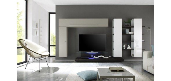 Line Wandmeubel Staand Large Beige Benvenuto Design Line Wandmeubel Staand Large Beige
