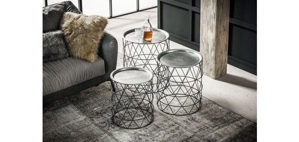 Selena Bijzettafel Set Davidi Design Selena Bijzettafel Set