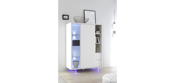 Aladin Wandkast met Plexiglas poten Benvenuto Design Aladin Wandkast met Plexiglas poten