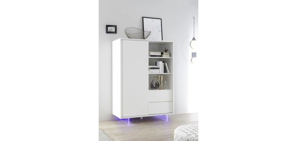 Aladin Wandkast met Plexiglas poten Benvenuto Design Aladin Wandkast met Plexiglas poten