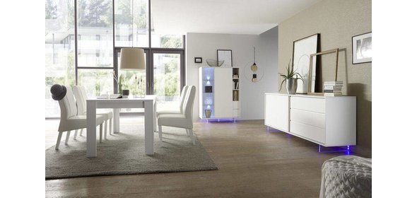 Aladin Dressoir met Plexiglas poten Benvenuto Design Aladin Dressoir met Plexiglas poten
