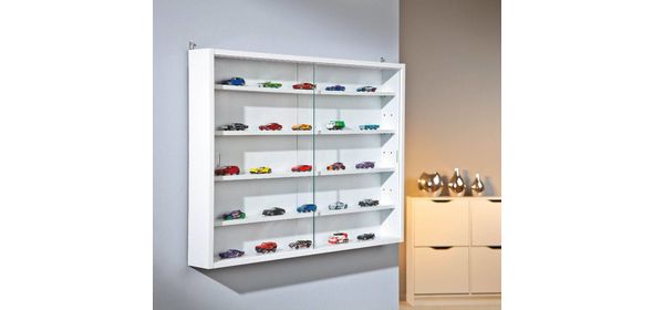 Collecty Vitrinekast Wit Interlink SAS Collecty Vitrinekast Wit