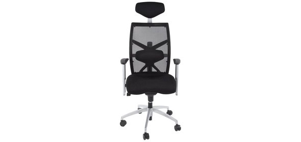 Newcastle Bureaustoel Zwart Bondy Living Newcastle Bureaustoel Zwart