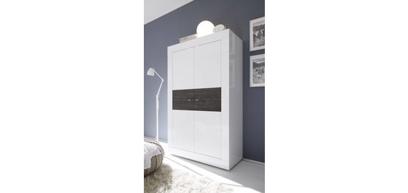 Modena Opbergkast HG Wit/Wenge Benvenuto Design Modena Opbergkast HG Wit/Wenge