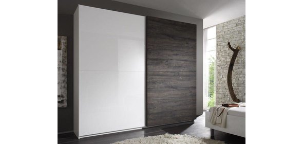 Dalino Schuifdeurkast Wenge 240 cm. Benvenuto Design Dalino Schuifdeurkast Wenge 240 cm.