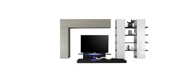 Line TV wandmeubel Seven Beige Benvenuto Design Line TV wandmeubel Seven Beige