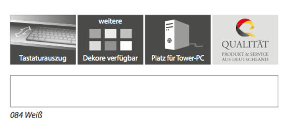 Roader Computermeubel Germania Roader Computermeubel