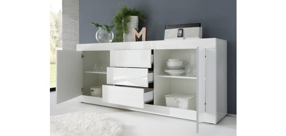 Modena Dressoir Big HG Wit Benvenuto Design Modena Dressoir Big HG Wit