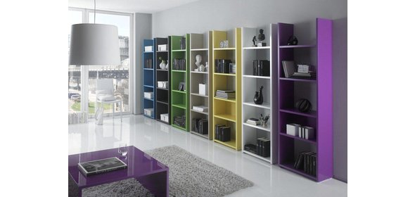 Benito Boekenkast HG Geel Benvenuto Design Benito Boekenkast HG Geel