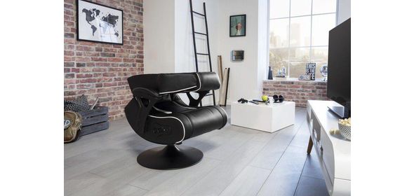 Specter Gamestoel Zwart met Bluetooth Music Rocker Specter Gamestoel Zwart met Bluetooth
