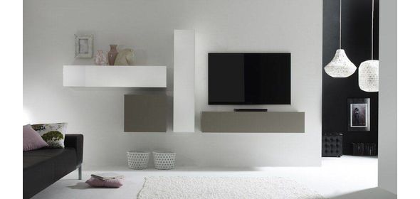 Cube TV wandmeubel Five Benvenuto Design Cube TV wandmeubel Five