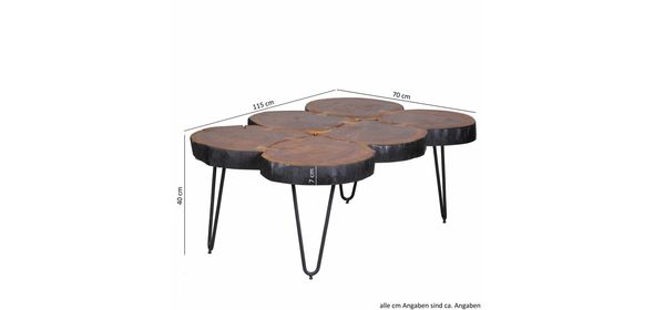 Bagli Salontafel Boomstam Sky Style Bagli Salontafel Boomstam