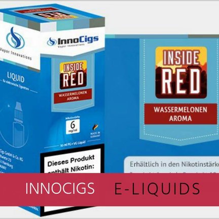 Premium Liquids von InnoCigs für e-zigaretten