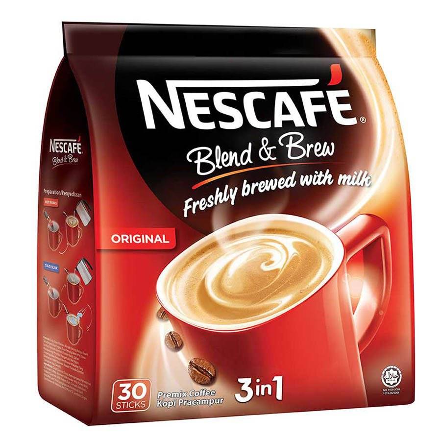 TokoGembira | Nescafé Blend & Brew Coffee 3 in 1 - Tokogembira.nl