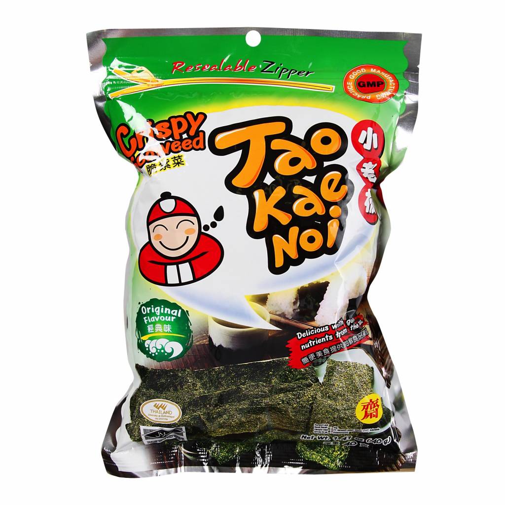 tao kae noi seaweed hot and spicy flavor carbs