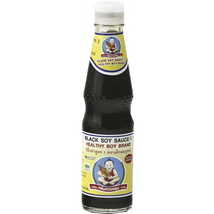 TokoGembira Healthy Boy Brand Black Soy Sauce 300ml Tokogembira.nl