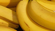 Banaan in bruine suiker en Malibu