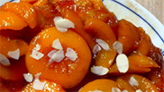 Abrikozencake met amandelen