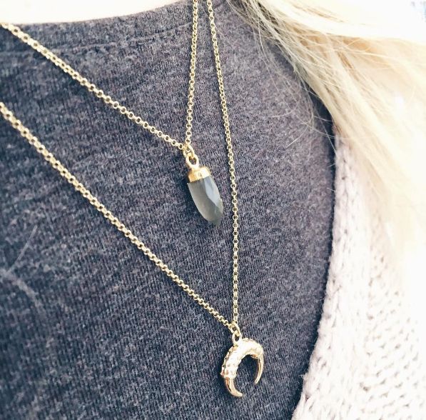 Mini Monolith mit Crescent Kette