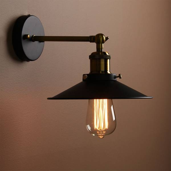 Vintage Wall Lamp With E27 Fitting Est Myxl Vintage Wall Lamp With E27