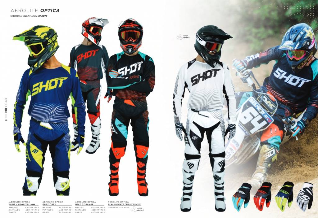 Shot Race Gear Collectie 2018