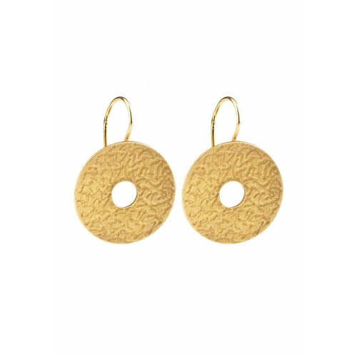 Dutch Basics Coins Earrings - Gold Plated Dutch Basics Coins Earrings - Gold Plated