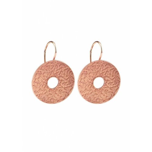 Dutch Basics Coins Earrings - Rose Plated Dutch Basics Coins Earrings - Rose Plated