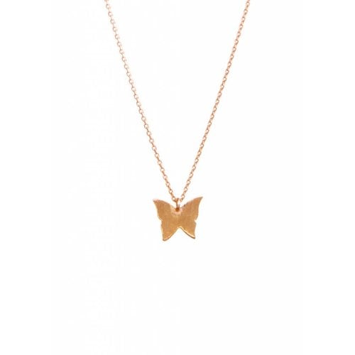 Dutch Basics Rose Plated Butterfly Necklace Dutch Basics Rose Plated Butterfly Necklace