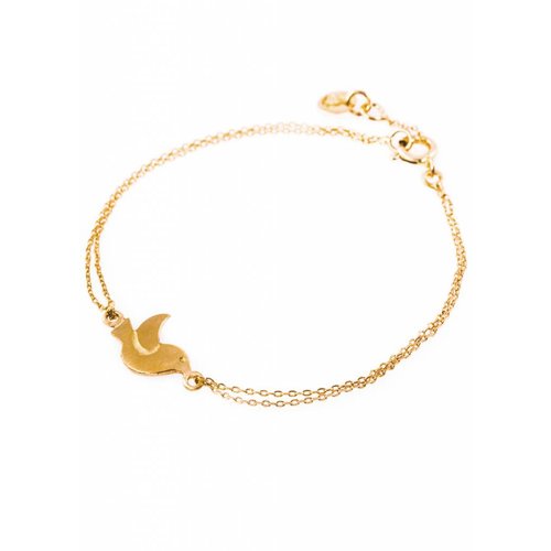 Dutch Basics Bird Bracelet - Gold Plated Dutch Basics Bird Bracelet - Gold Plated