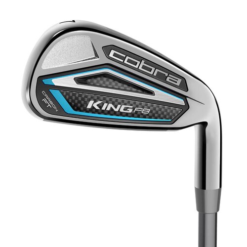 Cobra King F8 Eisensatz 6-SW Damen (Graphitschaft) - Schwarz Blau Cobra King F8 Eisensatz 6-SW Damen (Graphitschaft) - Schwarz Blau