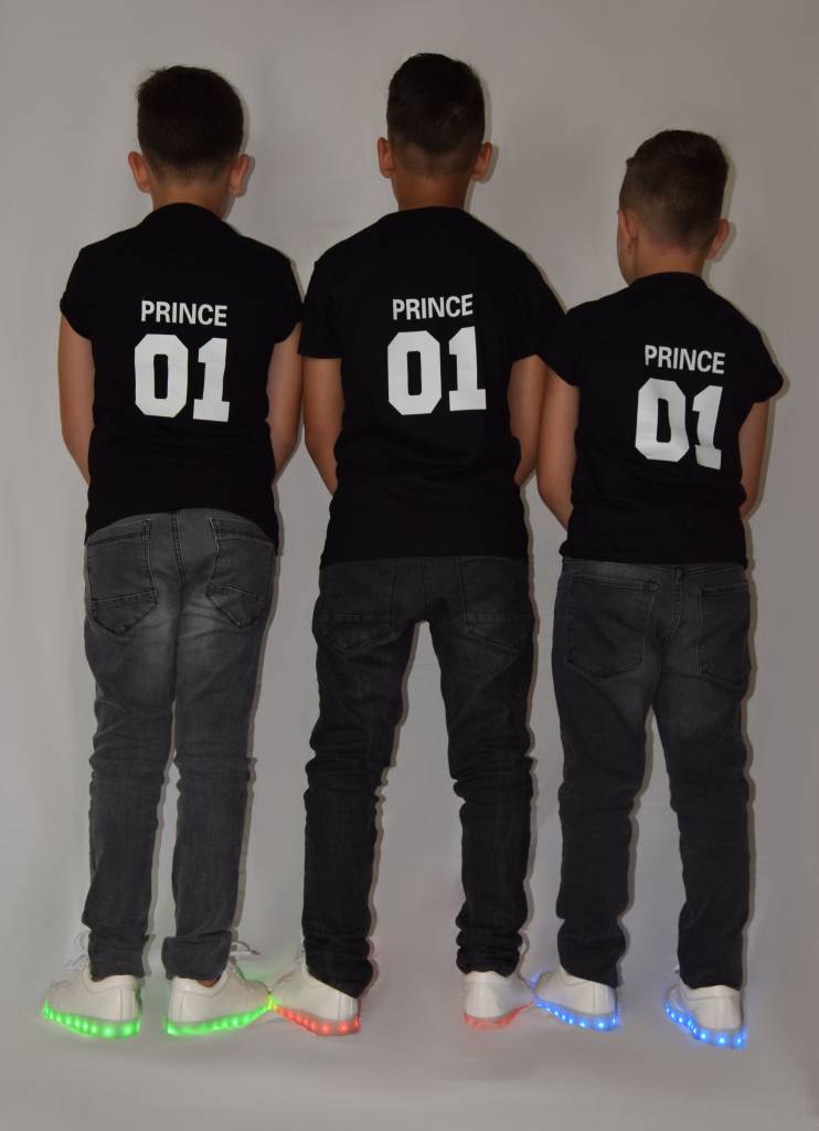 Online king queen and prince t shirt and skirts