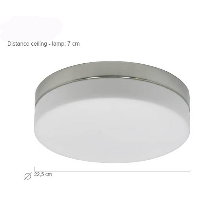 Badkamer plafondlamp 18 cm - Light Collection Badkamer plafondlamp 18 cm - Light Collection