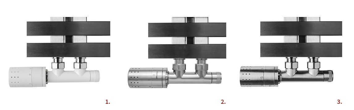 Thermostatic valves for CAPA Radiator