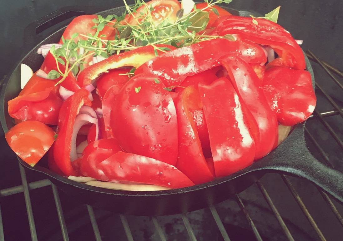 Paprika Tomatensoep van je BBQ! Ook dat kan met KLAUWE!