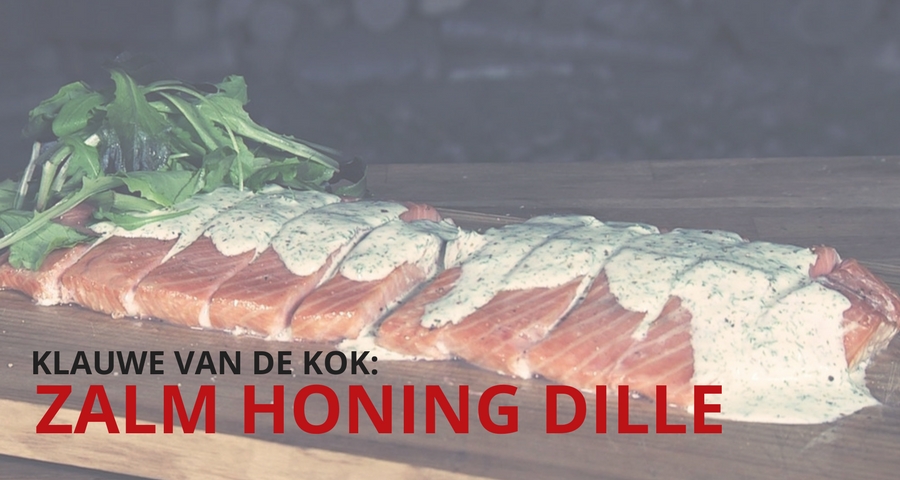 Recept Gerookte zalm met honing dille mayonaise
