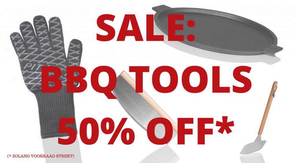 SALE: BBQ Tools minus 50%!