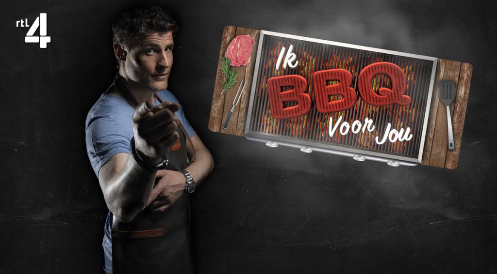 KLAUWE, the bbq & smoking drum bij RTL4 "Ik BBQ voor jou" met Ralph de Kok