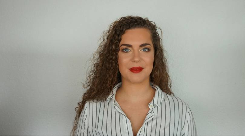 Een goud-rode kerstlook