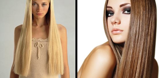 Keratine hairextensions