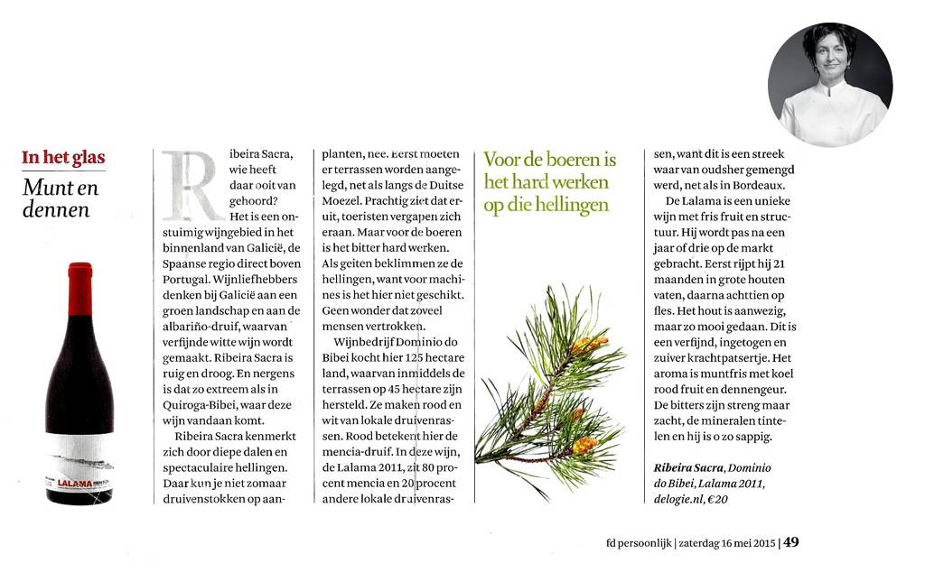 Hilary Akers over de Lalama van Dominio do Bibei