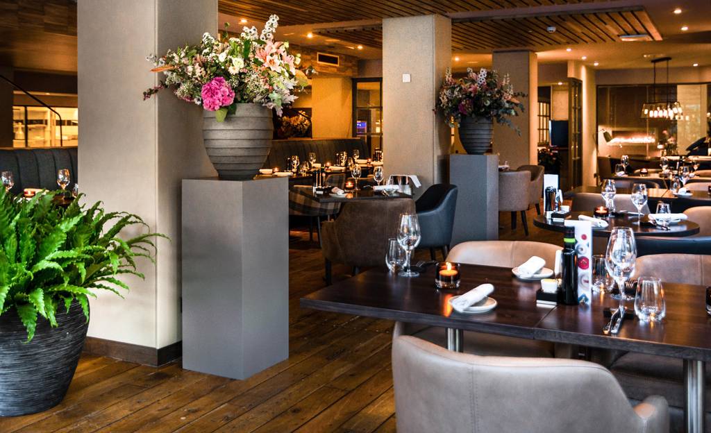Etalage Restaurant De Kersentuin