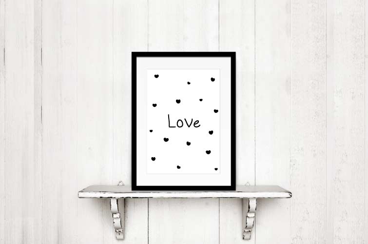 poster-kinderkamer-love-hartjes