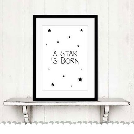 Poster babykamer - stevige kwaliteit posters uit onze eigen keuken