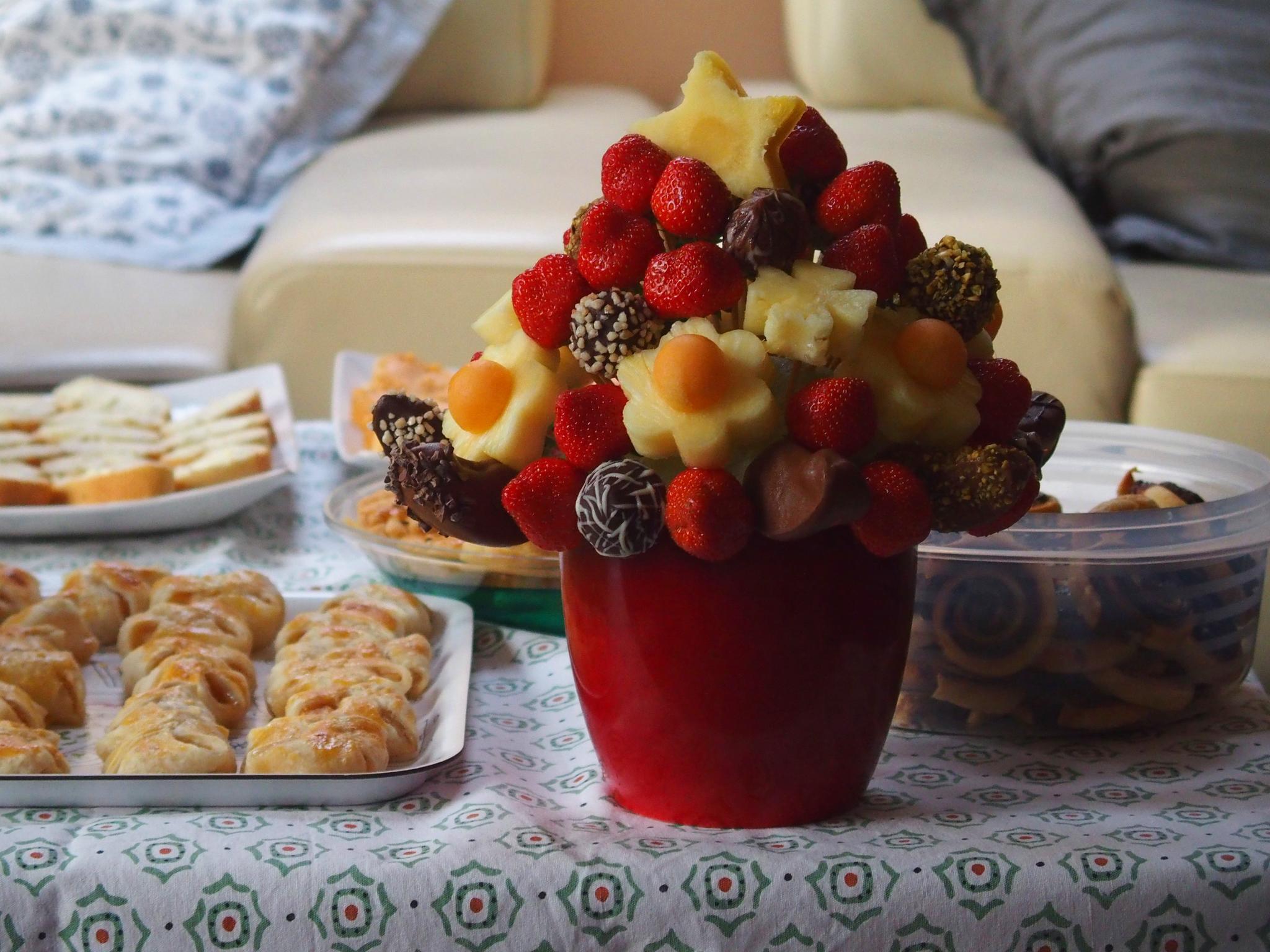 Leckersymphonie Obst-Blumenstrauss
