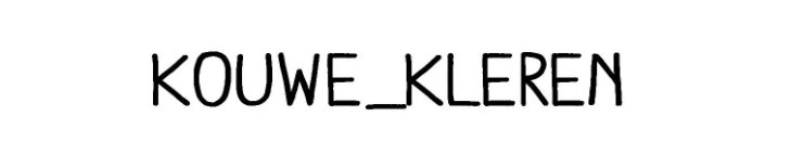 BLOG | KouweKleren