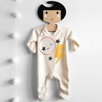 thumb-Be Yourself Kawaii Circle Playsuit-2