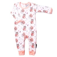 Aster & Oak Playsuit Woodland Owl