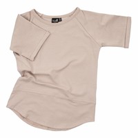 CarlijnQ Basic T-shirt Sand