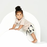 CarlijnQ Basic Collar T-shirt Zandkleur