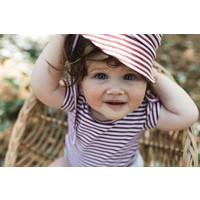thumb-nOeser Ted T-shirt Frill Strepen Rood-3